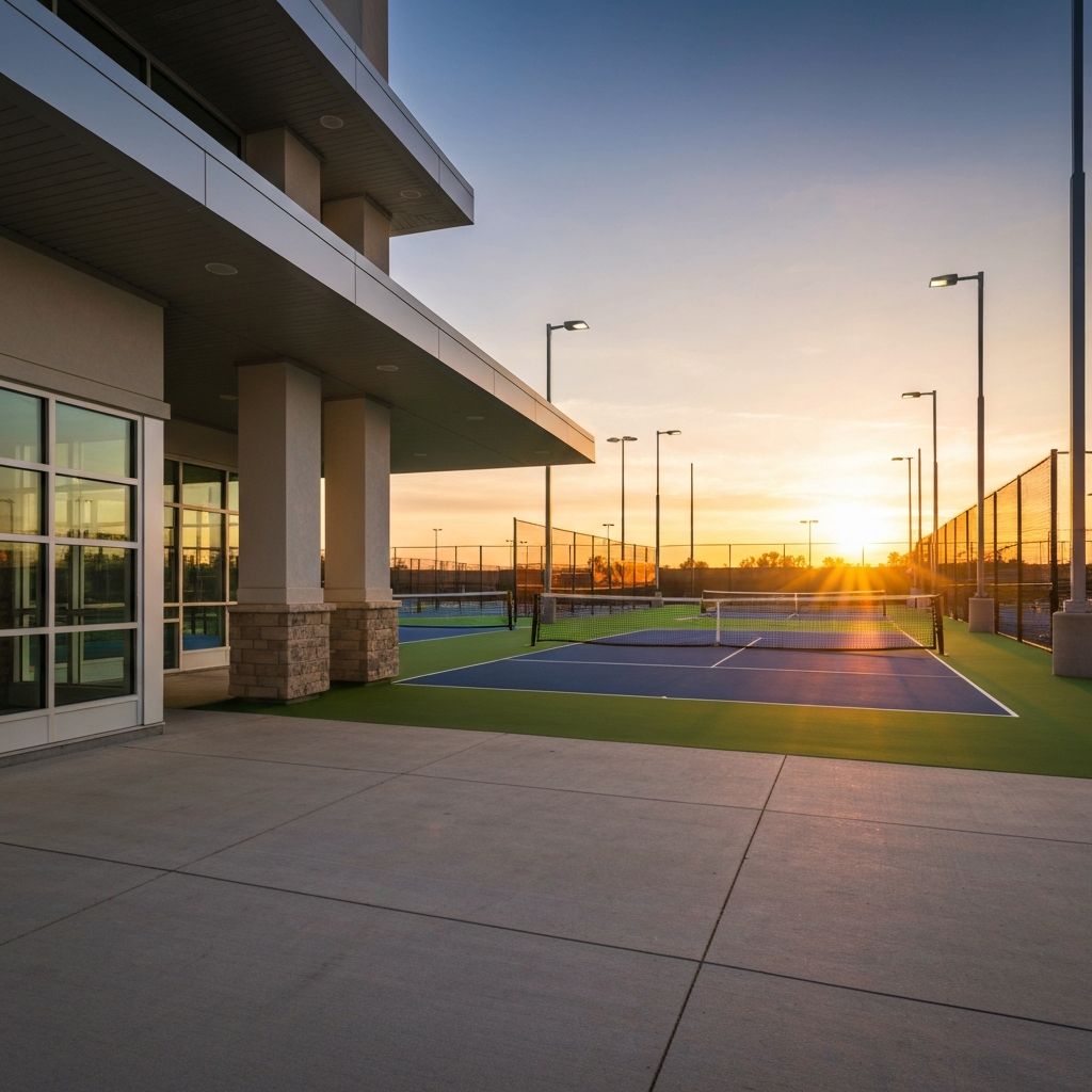 Pickleball facility ready for play